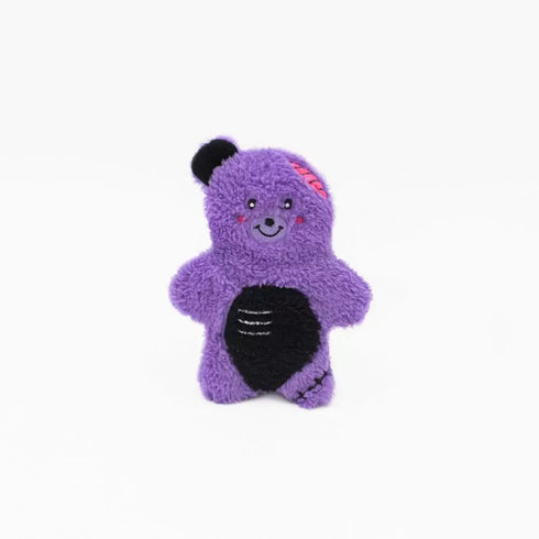Zippy Paws Halloween Bonez Zombie Bear Dog Toy