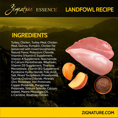 Essence LIR Limited Ingredient Recipe Dry Dog Food - Landfowl - 3.5lb Bag