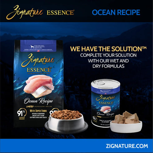 Essence LIR Limited Ingredient Recipe Wet Dog Food - Ocean - 13oz Can