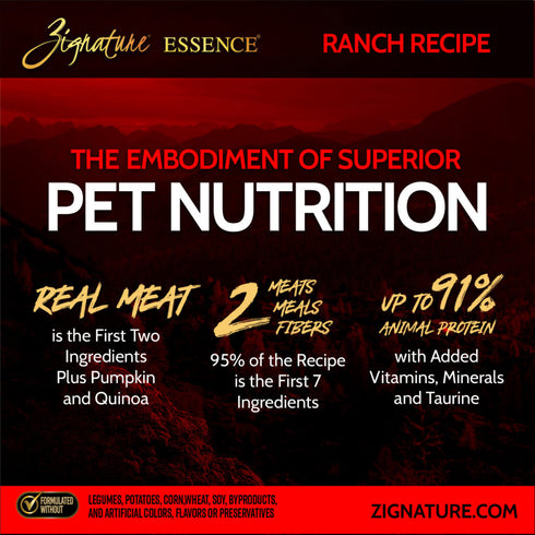 Essence Limited Ingredient Recipe Dry Dog Food - Ranch - 21lb Bag