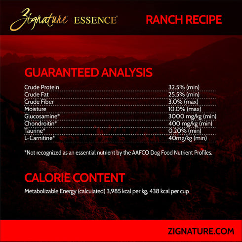Essence Limited Ingredient Recipe Dry Dog Food - Ranch - 21lb Bag