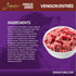 Zignature Freeze Dried Dog Food - Venison - 12.5oz Bag