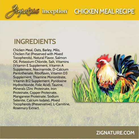 Inception Dry Dog Food - Chicken - 4lb Bag