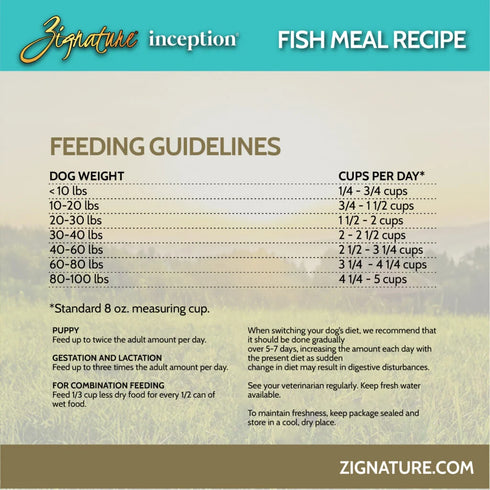 Inception Dry Dog Food - Fish - 27lb Bag