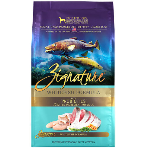 Zignature Original Dry Dog Food - Whitefish - 4lb Bag