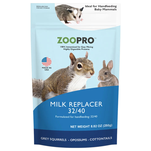 Exotic Nutrition ZooPro Milk Replacer 32/40 - 8.8oz Pouch