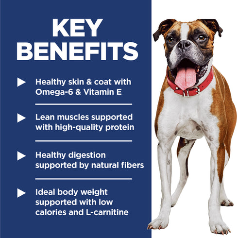 Hill's Science Diet Adult Light Dry Dog Food - Chicken & Barely - 30lb Bag