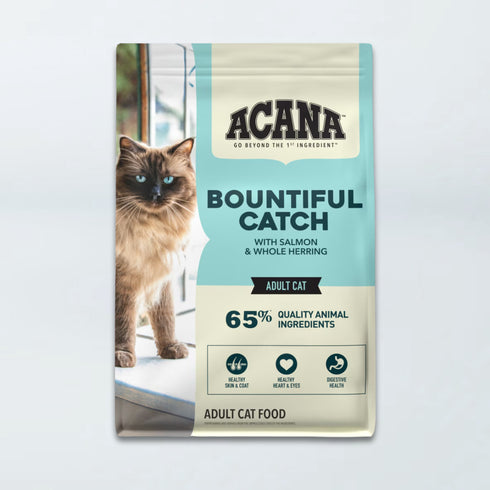 Acana Bountiful Catch Dry Cat Food - Salmon & Herring - 4lb Bag
