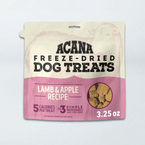 Acana Lamb & Apple Freeze-Dried Dog Treats 3.25oz