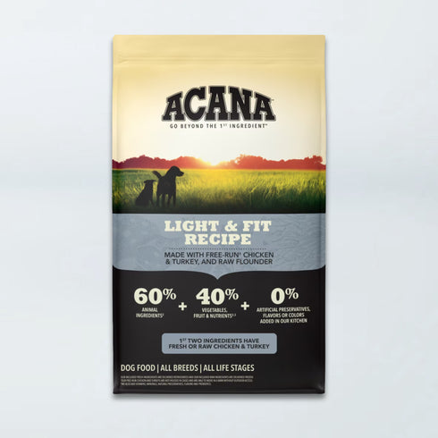 ACANA Light and Fit Chicken and Turkey dry dog food