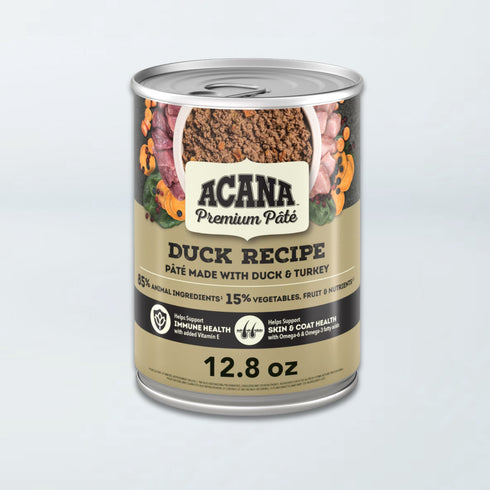 ACANA Premium Pate Duck and Turkey wet dog food
