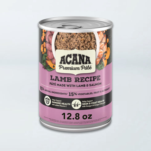 ACANA Premium Pate Lamb wet dog food