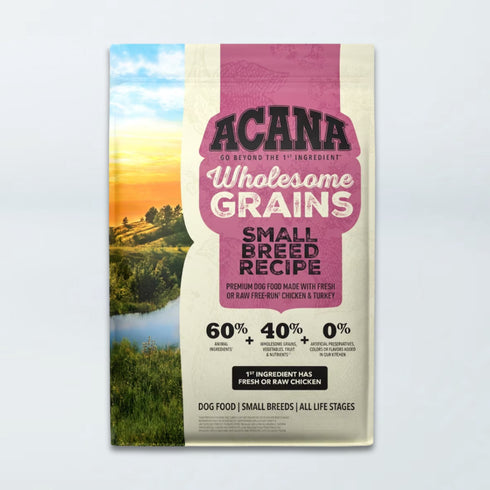 ACANA Wholesome Grains Small Breed Chicken and Turkey dry dog food