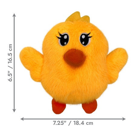 Kong Spring Snuzzles Kiddos Chicken Dog Toy - Small
