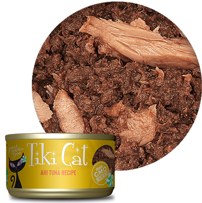 Tiki Cat Hawaiian Grill Wet Cat Food - Ahi Tuna - 6oz Can
