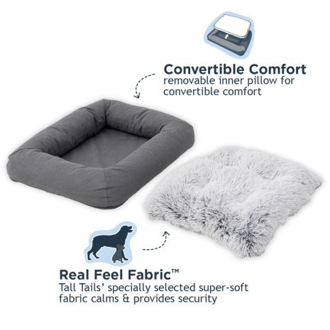 Tall Tails All In 1 Dog Bed - Medium 28 x 22