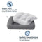 Tall Tails All In 1 Dog Bed - Medium 28 x 22