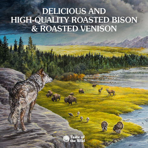 Taste of the Wild Ancient Prairie Dry Dog Food - Roasted Bison & Venison - 14lb Bag