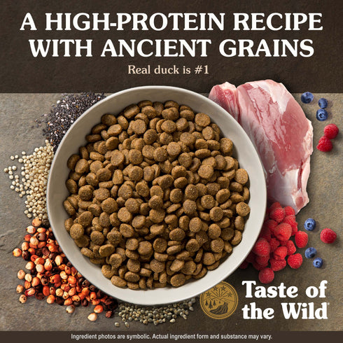 Taste of the Wild Ancient Wetlands Dry Dog Food - Roasted Fowl - 14lb Bag