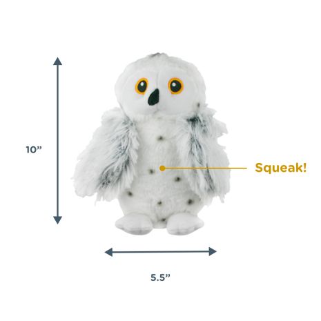 Tall Talls Animated Snow Owl Dog Toy