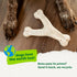 Benebone Green Eco Dog Chew Toy - Medium - Wishbone