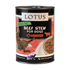 Lotus Pet Stews Wet Dog Food - Beef - 12.5oz Can