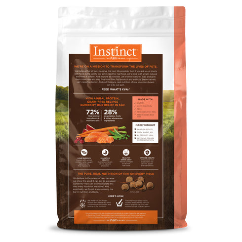 Instinct Original Dry Dog Food - Real Salmon - 20lb Bag