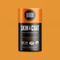 A bottle of BIXBI Skin & Coat powdered supplement for dogs and cats