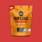 A bag of BIXBI Skin & Coat Beef Lung Jerky dog treats