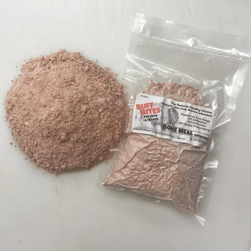 Buff Bites Bone Meal Powered For Dogs - 8oz Bag