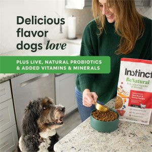 Instinct Be Natural Dry Dog Food - Real Chicken & Brown Rice - 25lb Bag