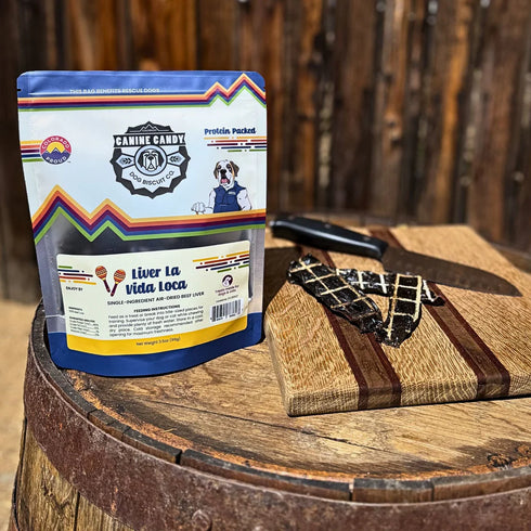 Canine Candy Jerky Dog Treats - Beef Liver