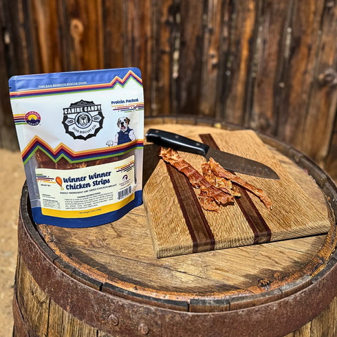 Canine Candy Jerky Dog Treats - Chicken Strips