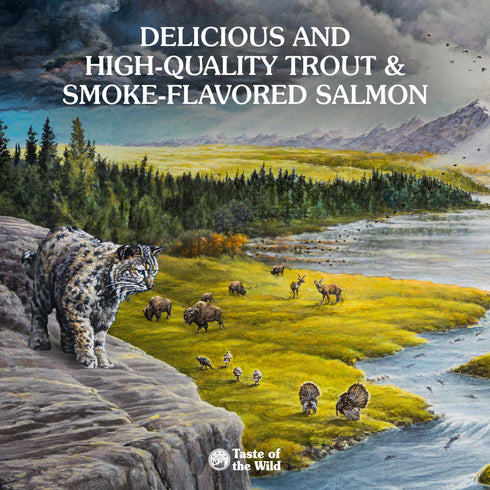 Taste of the Wild Canyon River Dry Cat Food - Trout & Salmon - 14lb Bag