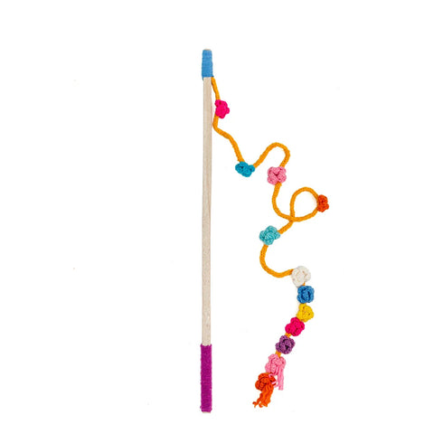 Chilly Dog Wooly Cat Wand Toys - Assorted