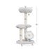 Petpals Rockview 2-Level Cat Tree - Ivory