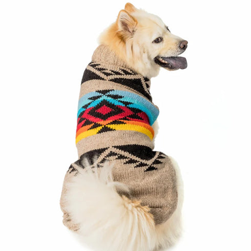 Chilly Dog Knitted Dog Sweater - X-Large - Painted Desert