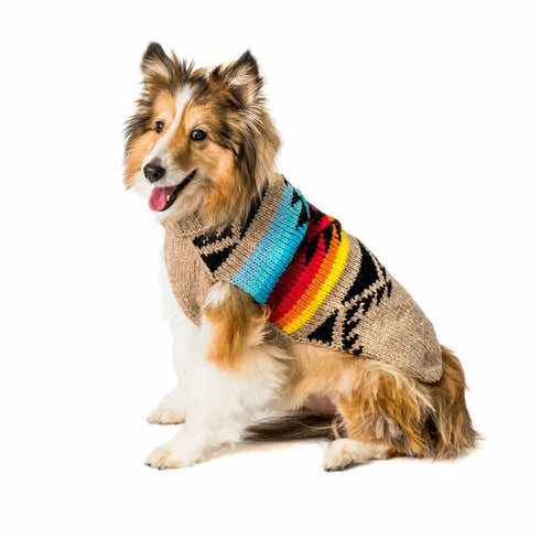 Chilly Dog Knitted Dog Sweater - X-Large - Painted Desert