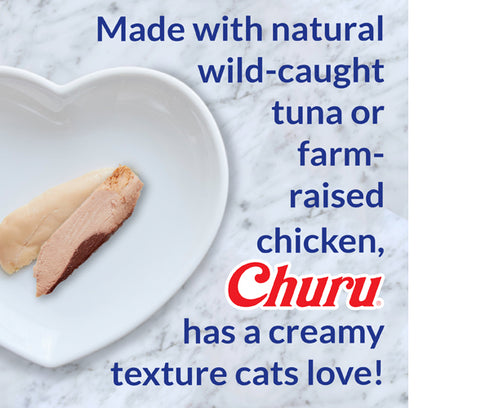 INABA Churu Tuna and Chicken Variety Jar Creamy Cat Treat 50 ct