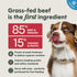 Instinct FreshRaw Medallions Frozen Raw Dog Food- Real Beef - 3lb