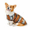 Chilly Dog Blanket Dog Coat - X-Small - Southwest Denim Sunset