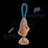 Tall Tails Natural Leather Jointed Trout Tug Dog Toy