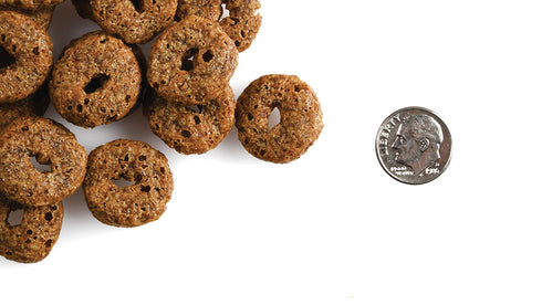 Fromm Crunchy O's Blueberry Blasts Dog Treats - Blueberry & Chicken - 26oz Bag