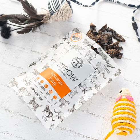 New Zealand Natural Pet Food Co Meow Cat Treats - Venison - 1.76oz Bag