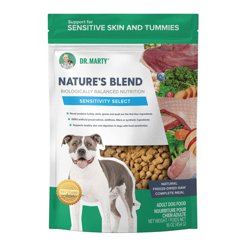 Dr. Marty Nature's Blend Sensitivity For Dogs With Food Sensitivities 16oz - Poudre Pet and Feed Supply