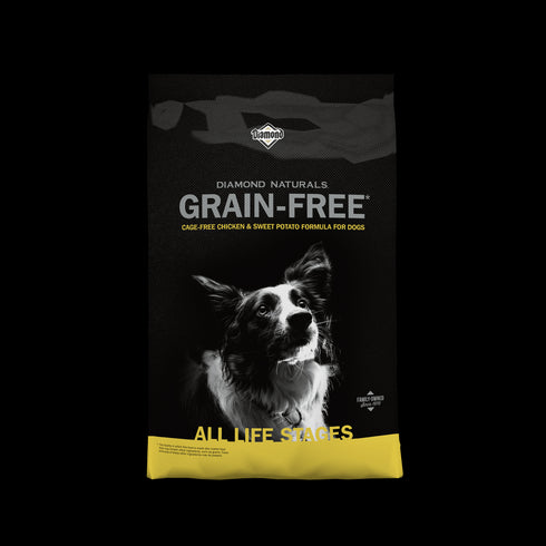 Diamond Naturals Grain Free Dry Dog Food - Chicken & Sweet Potato - 28lb Bag