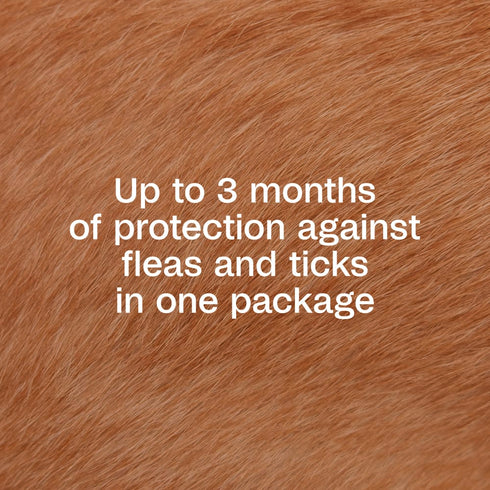 Adams Plus Flea & Tick Spot On for X-Large Dogs 61-150lbs - 3 Month Supply