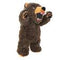 Tuffy's Mighty Angry Bear Dog Toy