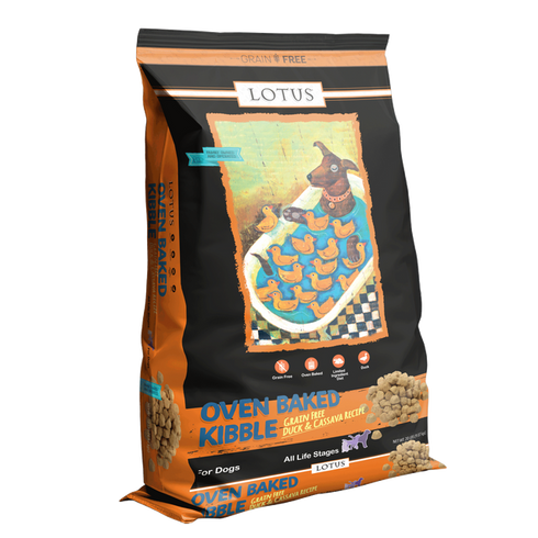Lotus Pet Grain Free Dry Dog Food - Duck - 20lb Bag