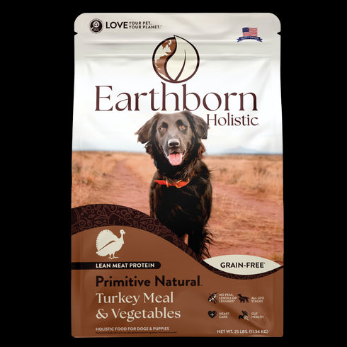 Earthborn Holistic Dry Dog Food - Primitive Natural - 25lb Bag
